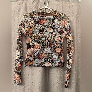 Promesa Multicolor Floral Long Sleeve Top